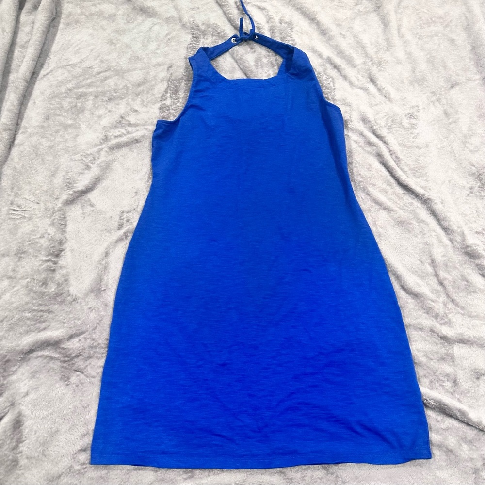 Tommy Bahama Cotton Blend Blue Tank Dress or Swim Cover Up